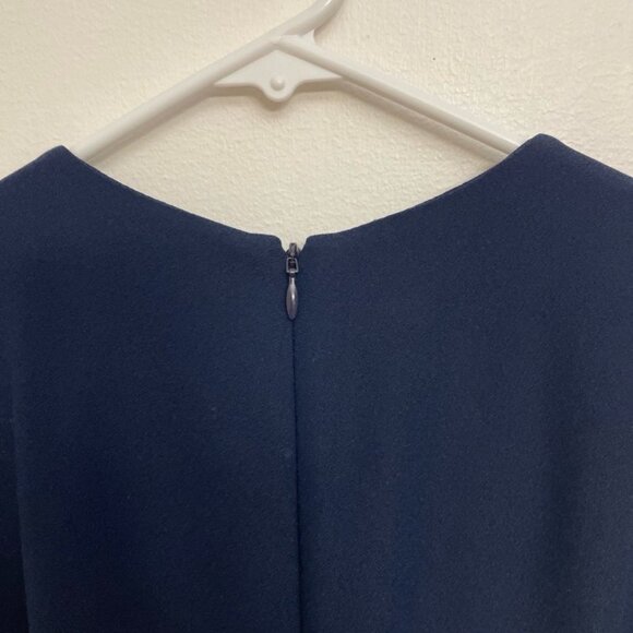 Hobbs London Jumpsuit Women's US 10 Navy Blue Tie Waist Sleeveless Elegant Party - Picture 5 of 6